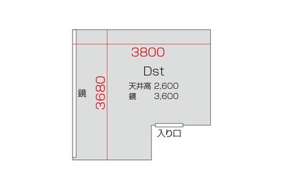 心斎橋 レンタルスタジオ　STUDIO BUZZ  Dstの室内の写真