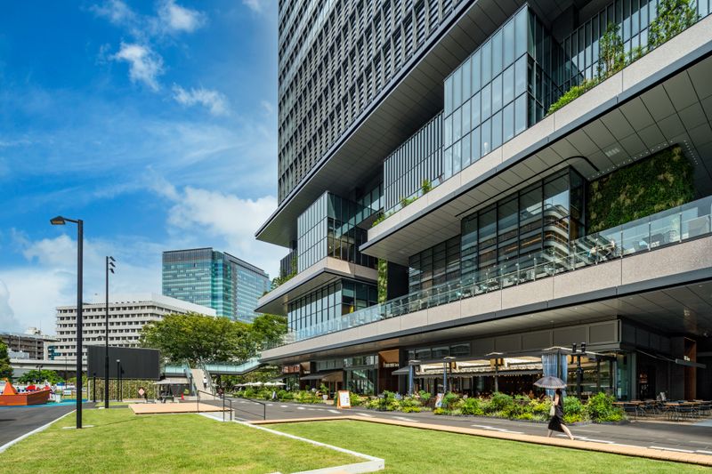 TOKYO TORCH Park イベントAゾーン - TOKYO TORCH 常盤橋タワー