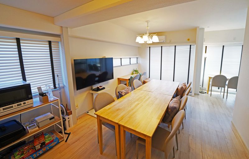 レイアウト自在！食事会・サロン・会議に！32㎡のレンタルスペース - つくばレンタルスペース パークサイド二の宮