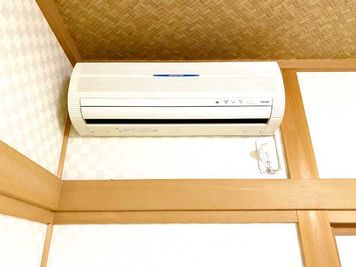 空調も完備しております - 名古屋会議室 日蓮宗 太閤山 常泉寺 客殿+奥の間の設備の写真