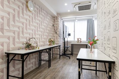 ディスプレー用の机（折り畳み式） - ブルーバード 【撮影スタジオ】ローズの室内の写真