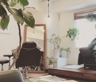 VEDA 完全個室シャンプー代完備、美容院の設備の写真