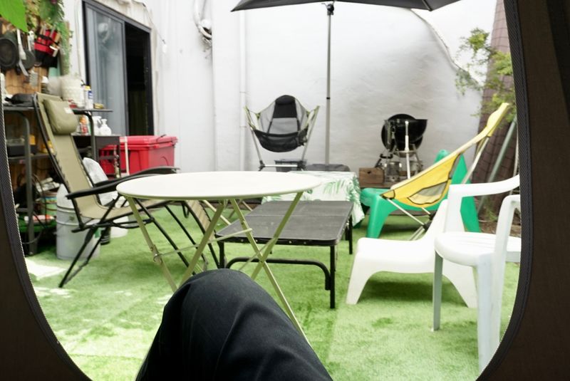 1F BBQスペース - レンタルスペースビル ドロンバ