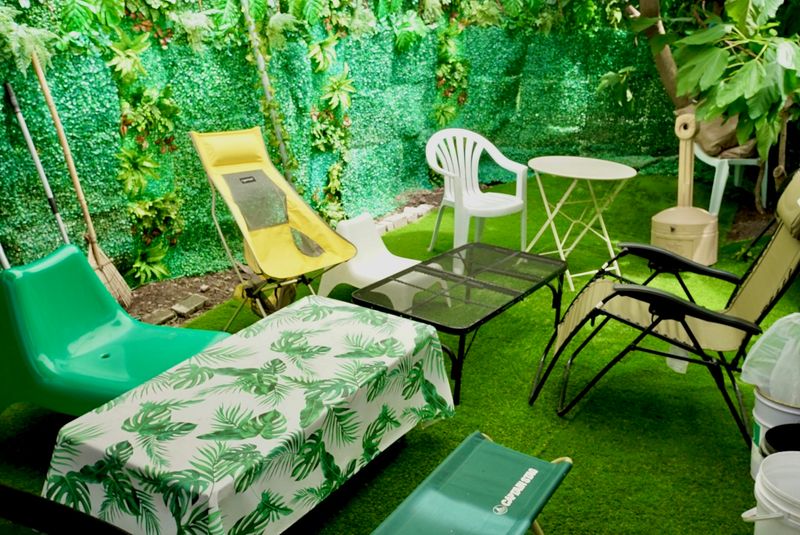 1F BBQスペース - レンタルスペースビル ドロンバ