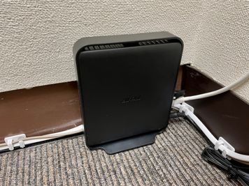 【お部屋専用のWi-Fiルーターがございます】 - テレワークブース銀座８丁目 ブース06の設備の写真