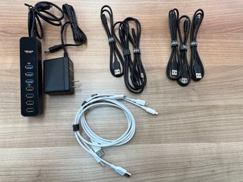 USBケーブル類 - 針谷第二ビル4F 15名(最大20名)利用できるレンタルスペースの設備の写真
