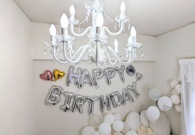 party coco 【NUMA部屋】本人不在の誕生日会の室内の写真