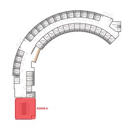 【貸し会議室（ROOM
ROOM A
】はこちらです。 - PERSONAL SUITE 新橋 貸し会議室（1～8名）の設備の写真