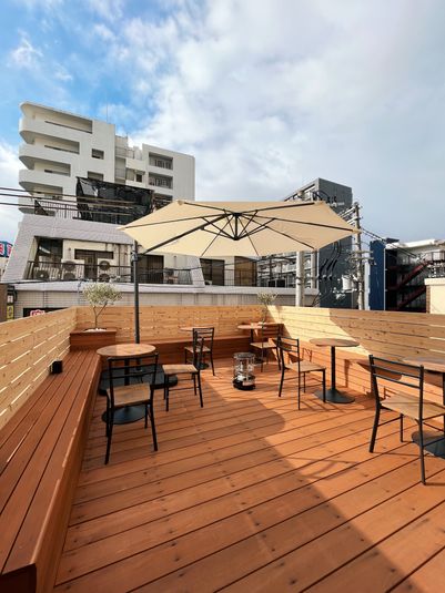 カフェ利用可能 テラスのレンタルスペース - テラスカフェ NOAH COFFEE