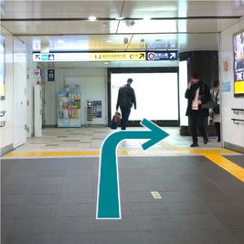 コマ地図③ - CocoDesk [IM-01] 池袋駅　有楽町線駅事務室前　１番ブース CocoDesk [IM-01]のその他の写真