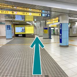 コマ地図② - CocoDesk [UM-02] 飯田橋駅　南北線 中央改札前 エレベーター付近　２番ブース CocoDesk [UM-02]のその他の写真