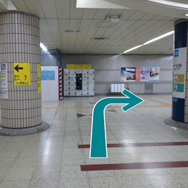 コマ地図② - CocoDesk [ZH-01] 市ケ谷駅　出口7方面改札横　１番ブース CocoDesk [ZH-01]のその他の写真