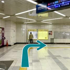 コマ地図② - CocoDesk [JJ-01] 押上駅　半蔵門線改札横通路　１番ブース CocoDesk [JJ-01]のその他の写真