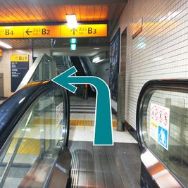 コマ地図④ - CocoDesk [YQ-01] 渋谷駅　出口B4方面　１番ブース CocoDesk [YQ-01]のその他の写真