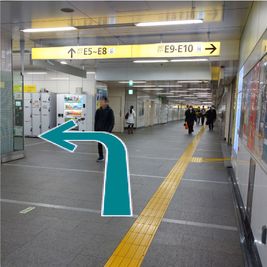 コマ地図③ - CocoDesk [GM-01] 新宿三丁目駅　出口E9・E10通路手前　１番ブース CocoDesk [GM-01]のその他の写真