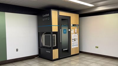 【駅ナカ・個室】CocoDesk 銀座一丁目駅　出口1-4方面通路　１番ブース ★Wi-Fi・エアコン付で快適！ - CocoDesk [GU-01] 銀座一丁目駅　出口1-4方面通路　１番ブース