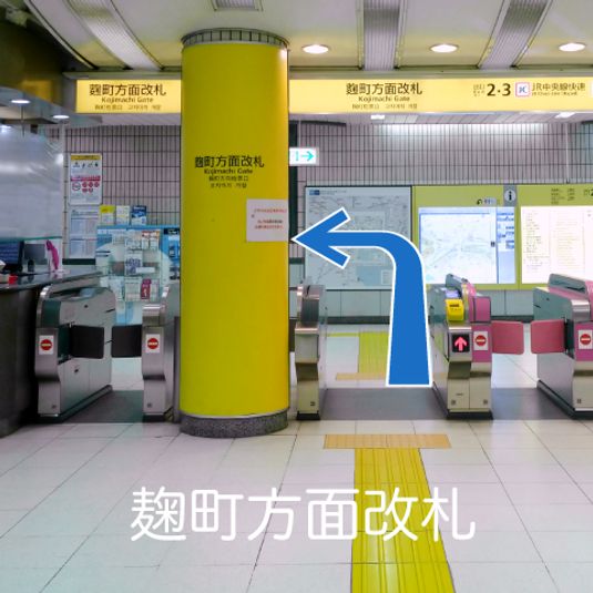 CocoDesk [KS-01] - CocoDesk [KS-01] 四ツ谷駅　南北線 麹町方面改札横　１番ブース