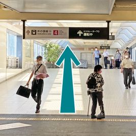コマ地図④ - CocoDesk [TG-01] 明大前駅(改札内)　2番線ホーム連絡通路　１番ブース CocoDesk [TG-01]のその他の写真