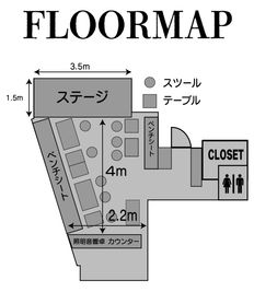 フロアマップ - VOX イベントスペースの室内の写真