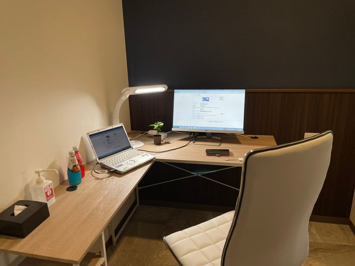 【女性専用1】WorkRoom - グランドキャビンホテル那覇小禄