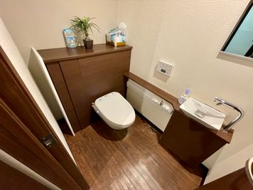 【男女共用トイレ（個室×1）】 - TIME SHARING四谷 8Aのその他の写真
