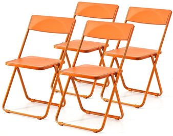 【サンワダイレクト 折りたたみ椅子】
高さ43.5×幅44.5×奥行41.3（座面）の折りたたみチェアーです。合計８脚あります。 - SHARE TAKANAWA パーティールームの設備の写真