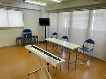 電子ピアノ無料貸し出し - STUDIO  SKYFIVE　 レンタルスタジオの室内の写真