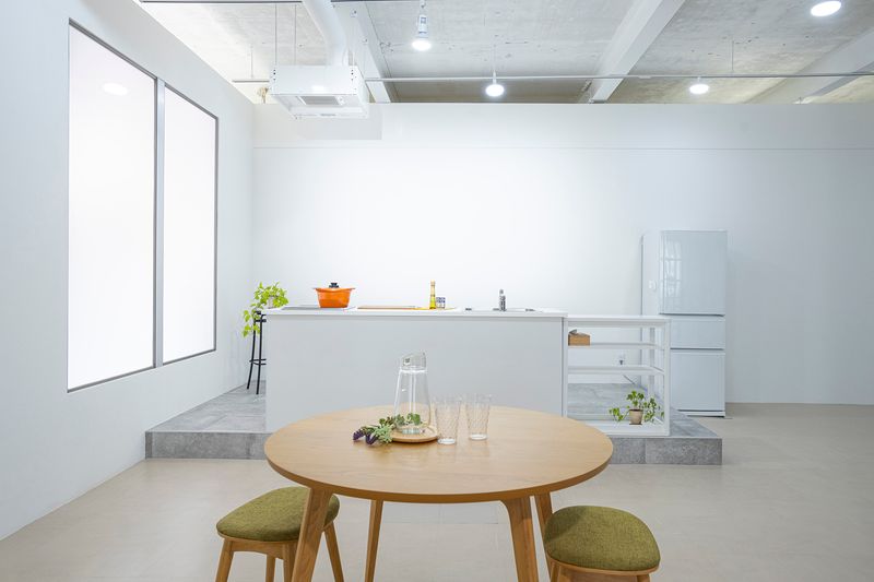 キッチンのある140平米大型スタジオ - 空掘スタジオ