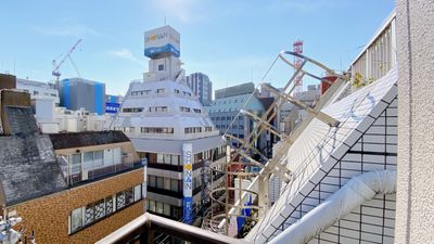 ベランダからの眺望です。 - Colormell（カラメル）横浜西口店  A室 - イエロー［〜6名］の室内の写真