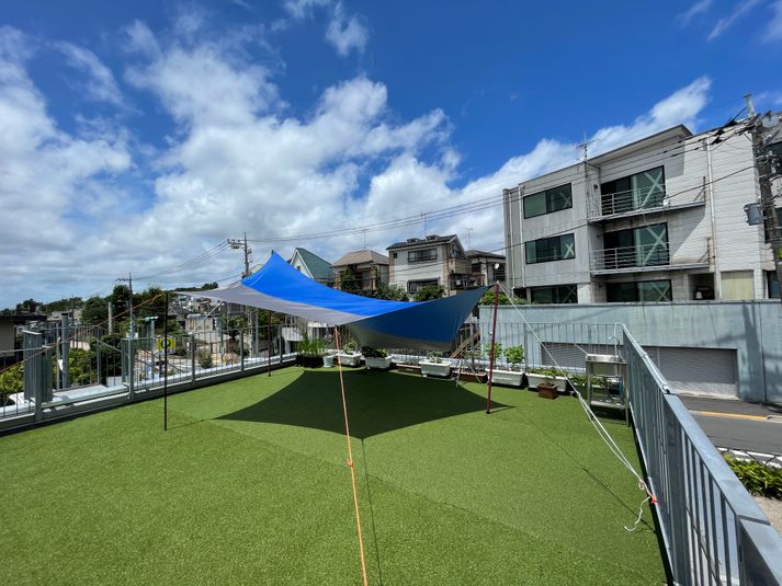 富士山ビュー屋上貸切アウトドアガーデン BBQ設備あり - おともさん by ダイタデシカ