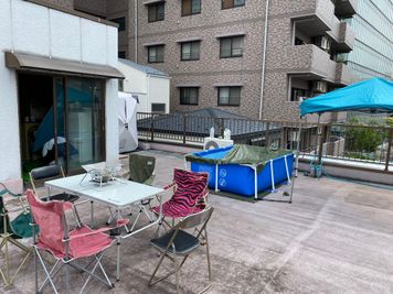 門前仲町屋上スペース 屋上BBQ、撮影、ロケ、筋トレの室内の写真