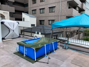 門前仲町屋上スペース 屋上BBQ、撮影、ロケ、筋トレの室内の写真