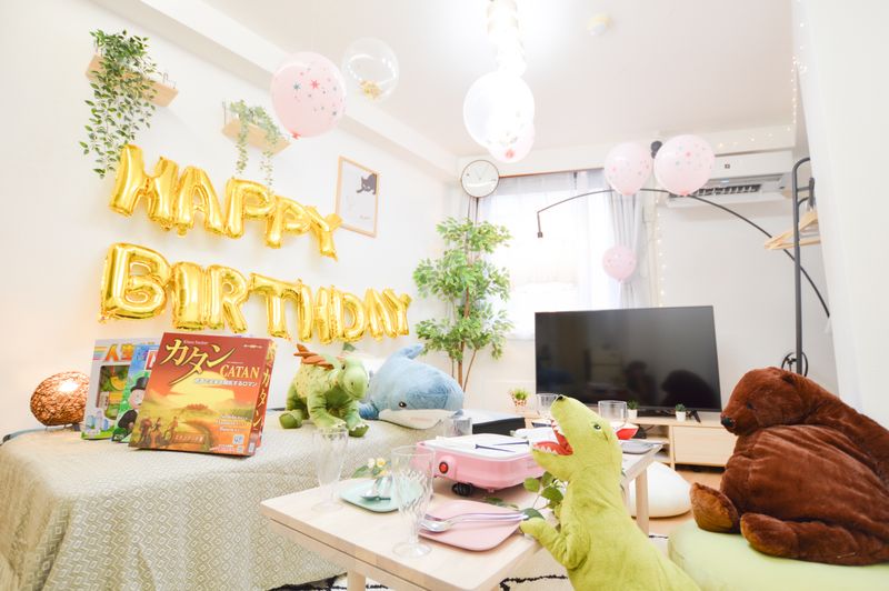 北欧風のかわいいお部屋です🌿 - Oreo 横浜駅 北欧風🦌のかわいい落ち着いたお部屋🌿の室内の写真