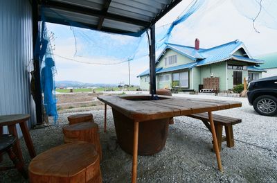 BBQコーナーです - OMOTENASHI LODGE 悠遊 田舎の広々キッチン付きレンタルスペースの室内の写真