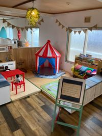 大人気のキッズスペースは畳4畳ほどの広さがあります。
おもちゃも充実してます。
※ご利用のルールはございます - HIPPIES SAPPORO TONDEN レンタルカフェ＆スペースの室内の写真