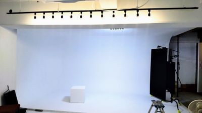 4面Rホリゾント　正面から - 撮影スタジオPico神楽坂 奥神楽坂にオープンした小さな撮影スタジオの室内の写真