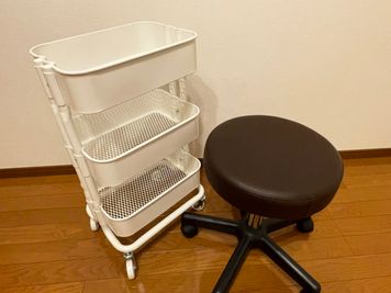 丸椅子・ワゴン - Rental salon YOURS レンタルサロンの設備の写真