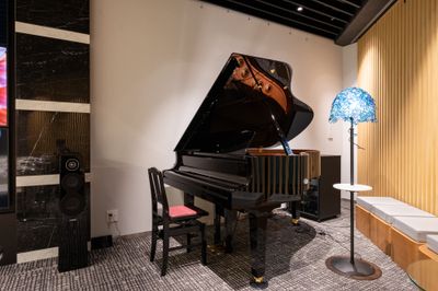 自動演奏のできるグランドピアノ - optica グランドピアノのあるレンタルスペースの設備の写真