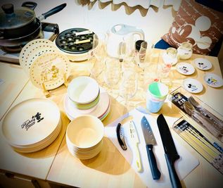 調理器具、食器類 - JK Room 新宿三丁目 会議・パーティー・映画鑑賞・コワーキングスペースの室内の写真