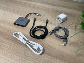 【無料貸し出し】変換アダプター、Type-Cコネクター等 - Colony#15高田馬場 【2名部屋】個室ドロップイン №5の設備の写真