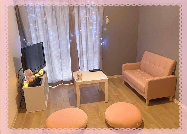 【CUTE ROOM♡】白楽・三ツ沢下町 キラキラかわいい特別な隠れ家  by ROZEL space.の室内の写真