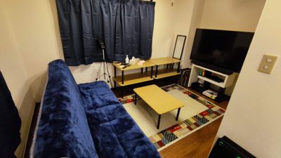 リビングの照明は控えめです - Space Channel 7 SC7 402 号室 / パーティー・おうちデート！・禁煙・清潔の室内の写真