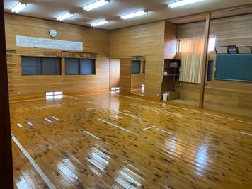 ママ会やこども食堂などにも！剣道・空手　浄心館 本格和風道場　浄心館の室内の写真