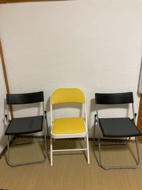 補助的にパイプ椅子（3個）もご利用ください。 - CONCATENATE京都 山科西野のワーキングスペース／お仕事、勉強、打ち合わせ等に♪の設備の写真