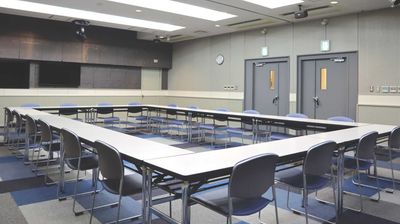 会議レイアウト - 佐田ドリームホール 多目的スペース ドリームホールの設備の写真