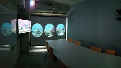 大門駅30秒の最上階スペース 景色・換気抜群！芝ダイヤハイツ会議室の室内の写真