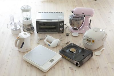 調理器具貸し出し無料 - 撮影スタジオ・ピノコ&デイジー スタジオ・ピノコ＆デイジー　ダブルキッチン付撮影スタジオ100㎡の設備の写真