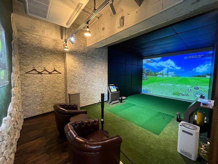 駅チカ☆高性能シミュレーターを使った室内ゴルフ練習場☆【打席5】 - スタジオ&オフィス メビウス