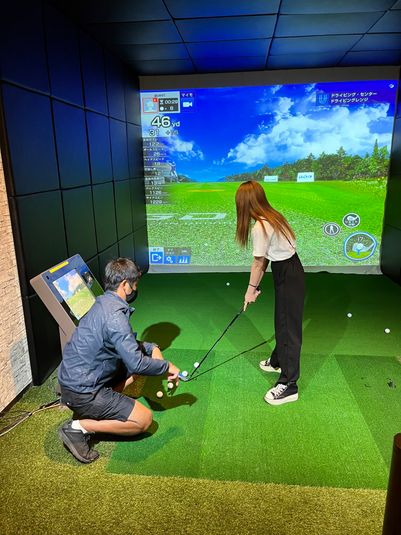 駅チカ☆高性能シミュレーターを使った室内ゴルフ練習場☆【打席5】 - スタジオ&オフィス メビウス