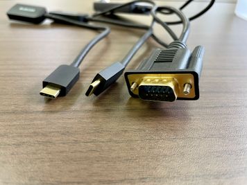【VGA、タイプCのHDMI変換機もご用意しております】 - TIME SHARING 秋葉原 和泉ビル 203の設備の写真